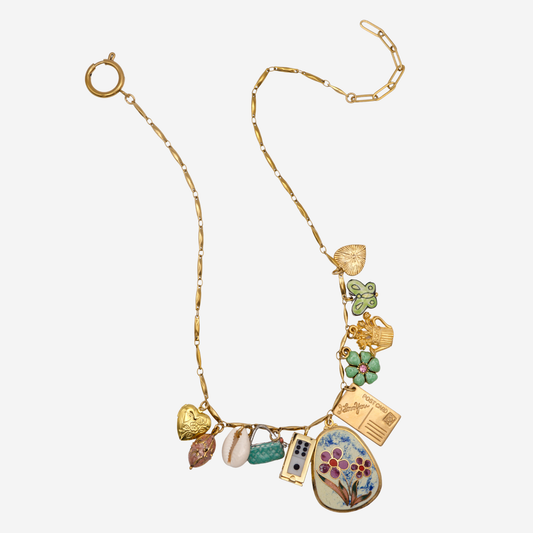 Summer Garden Charm Necklace
